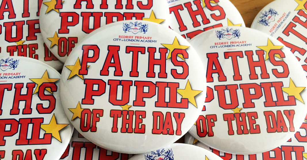 Personalised merit and achievement badges made in the UK