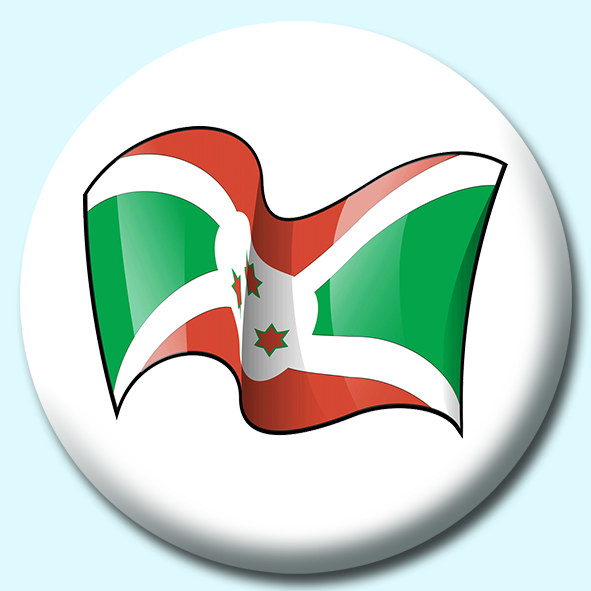 Burundi Button Badge