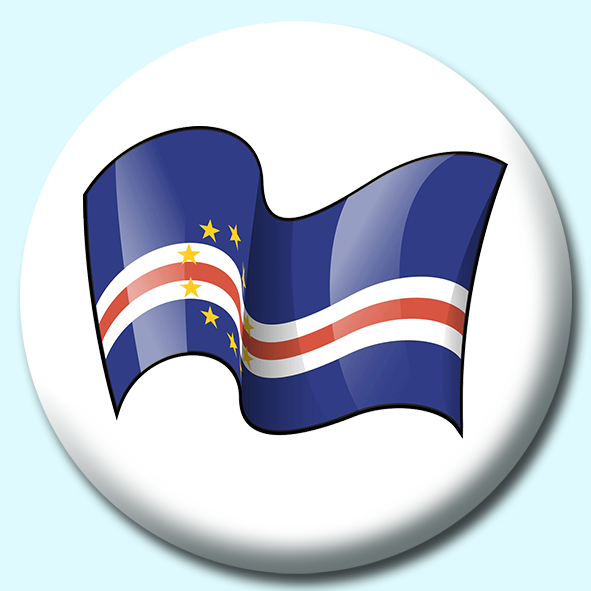 Cape Verde Button Badge
