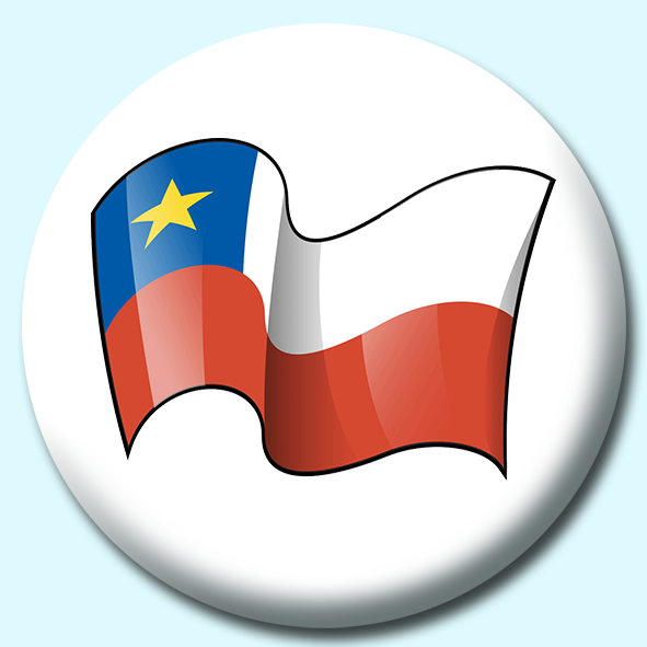 Chile Button Badge