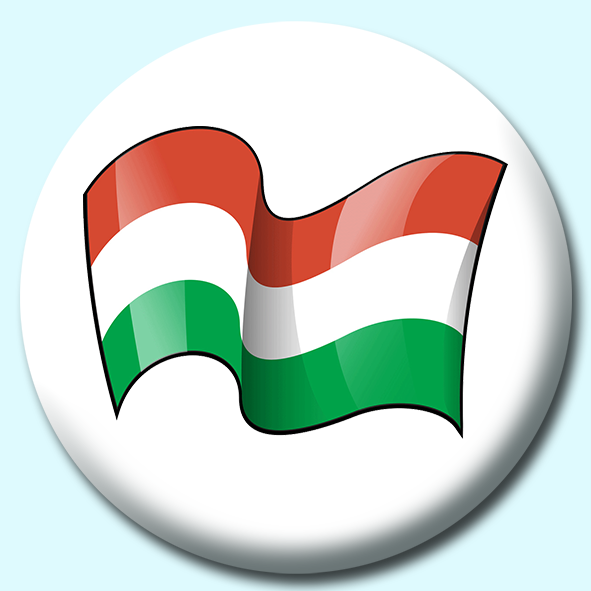 Hungary Button Badge