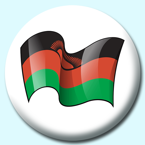 Malawi Button Badge