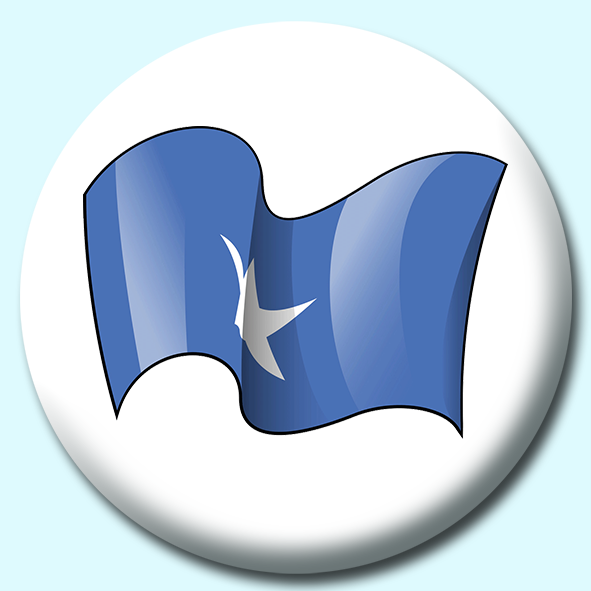 Somalia Button Badge