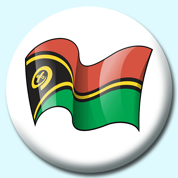 Vanuatu Button Badge
