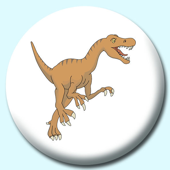 Allosaurus Button Badge