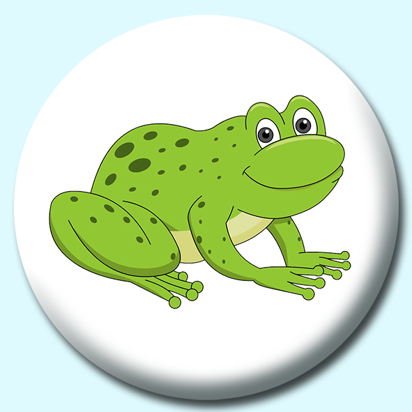 Amphibian Frog Button Badge