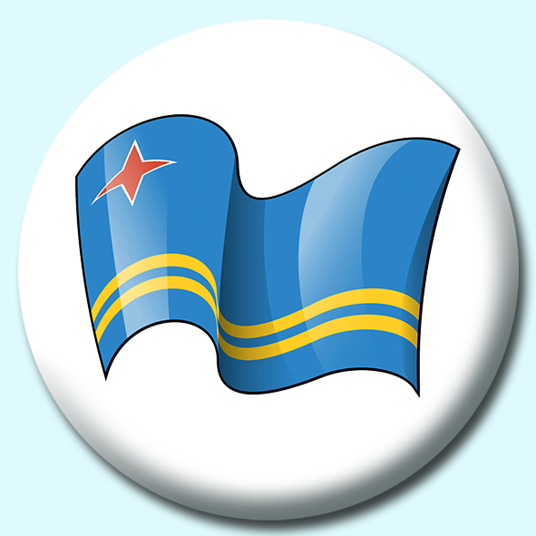 Aruba Button Badge