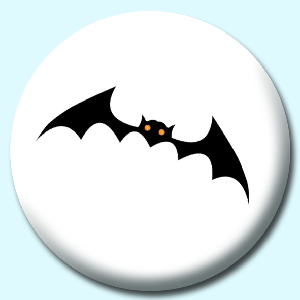 Bat Button Badge