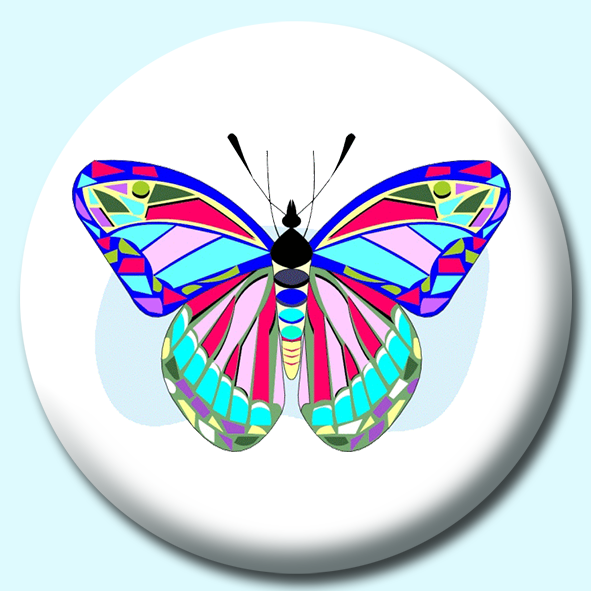 Butterfly Button Badge