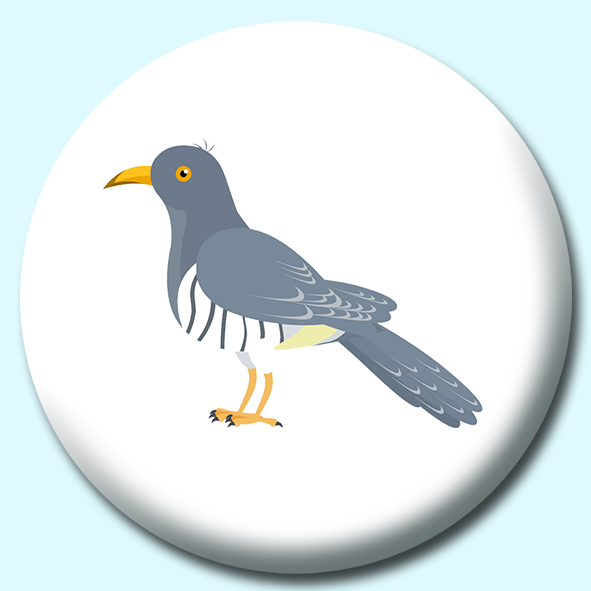 Coocoo Bird Button Badge