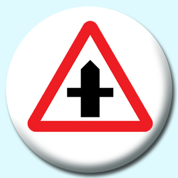 Crossroads Button Badge