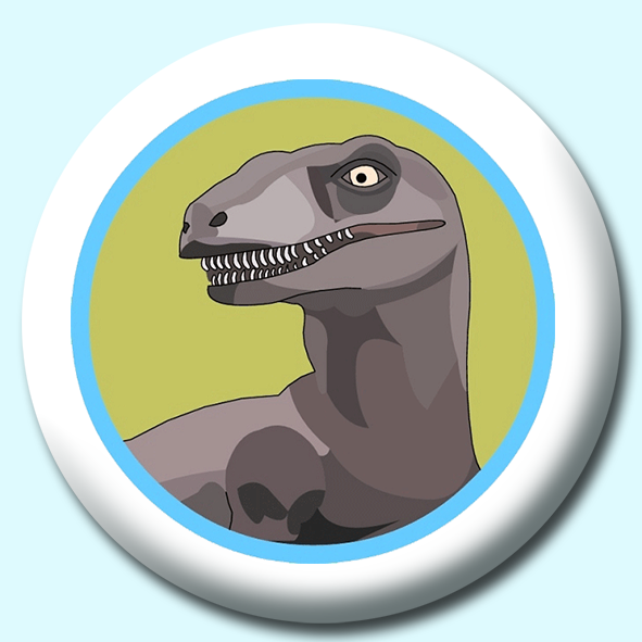 Dinosaur Button Badge