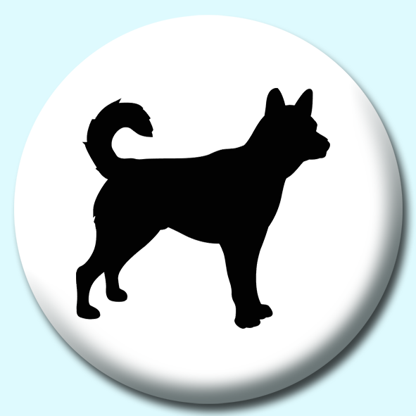 Dog Button Badge