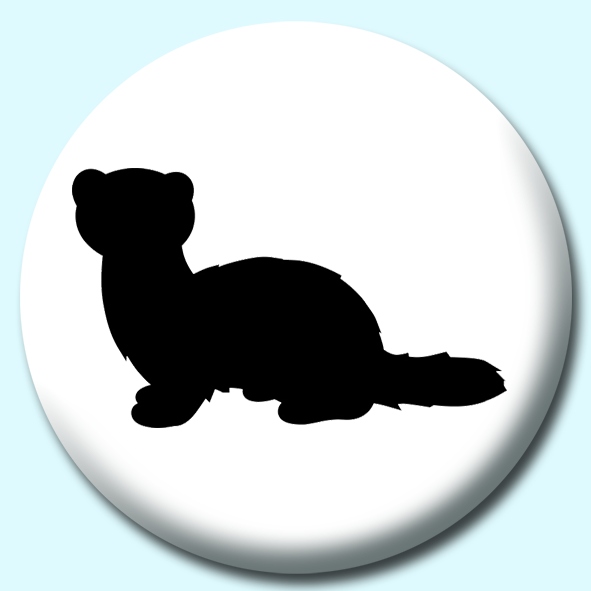 Ferret Button Badge