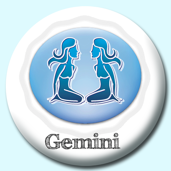 Gemini Button Badge