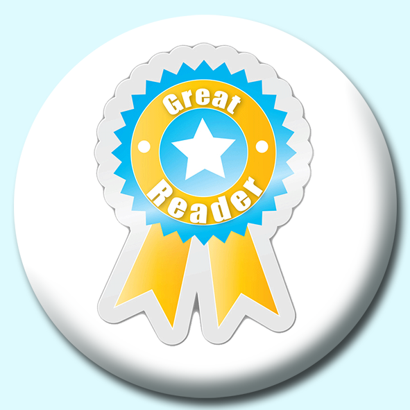 Great Reader Button Badge