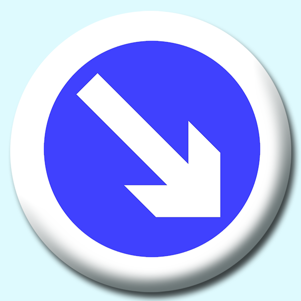 Keep Right Button Badge