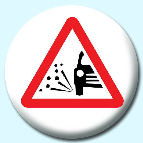 Loose Chippings Button Badge