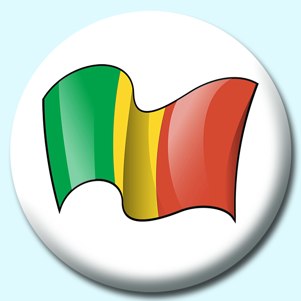 Mali Button Badge