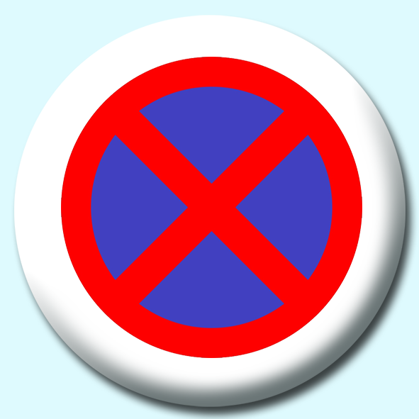 No Waiting Button Badge