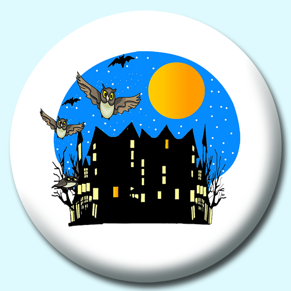 Owls Button Badge