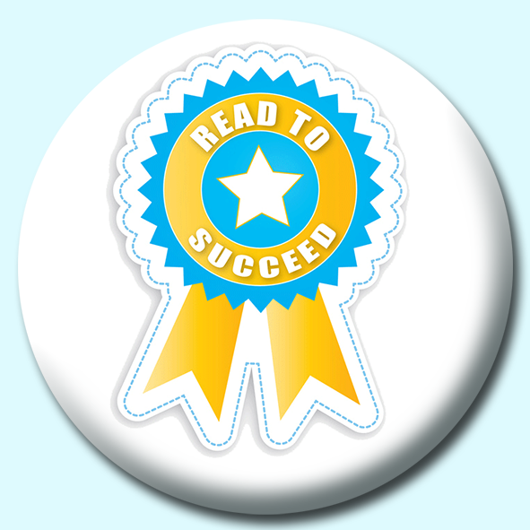 Read To Succeed Button Badge