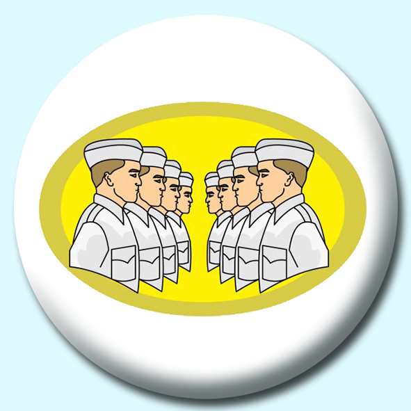 Sailors Button Badge