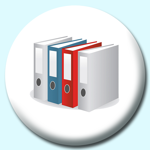 School Folders Button Badge