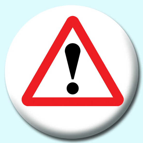 Warning Button Badge