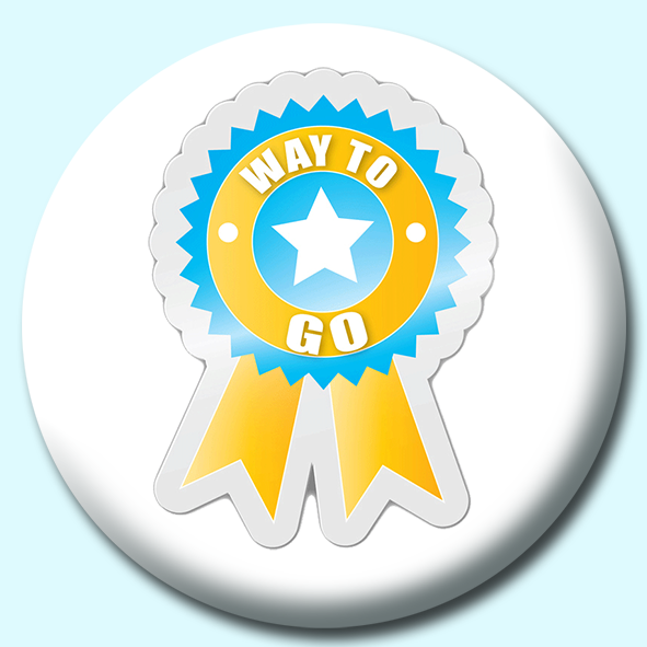 Way To Go Button Badge