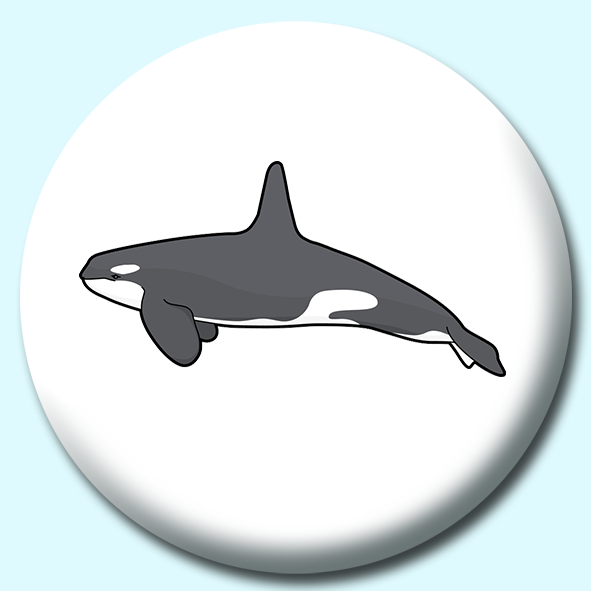 Whales Killer Whale Button Badge