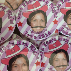 Hen Party Badges Badge Boy