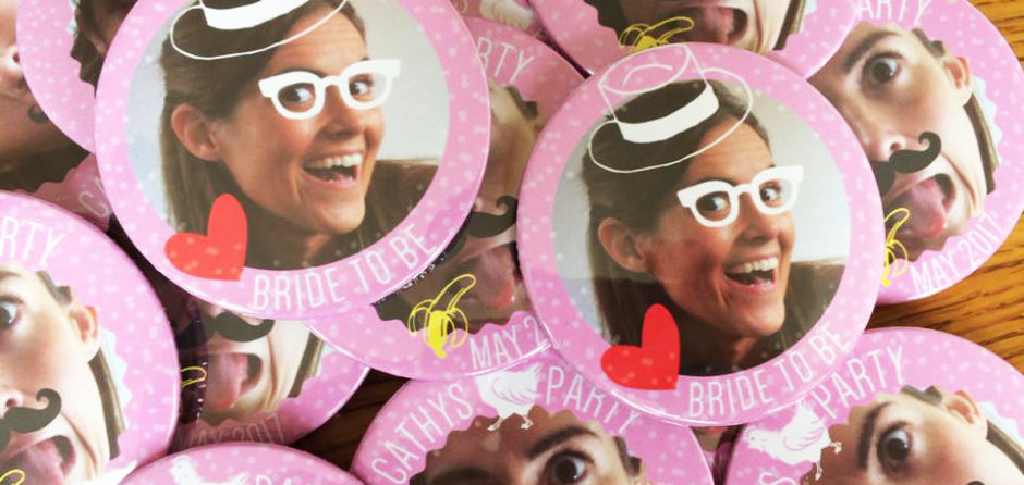 Hen Party Badges Badge Boy