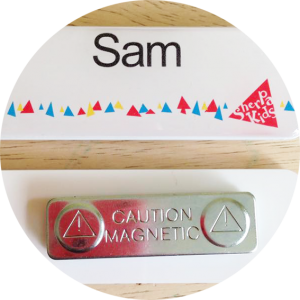 magnetic badge Badge Boy