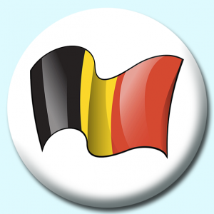 Personalised Badge: 25mm Belgium Button Badge. Create your own custom badge - complete the form and we will create your personalised button badge for you.