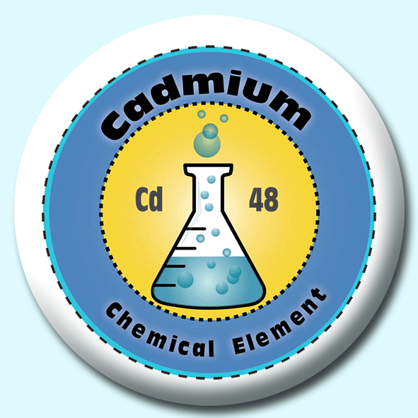 Personalised Badge: 75mm Cadmium Button Badge. Create your own custom badge - complete the form and we will create your personalised button badge for you.