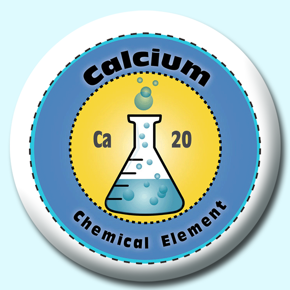 Personalised Badge: 75mm Calcium Button Badge. Create your own custom badge - complete the form and we will create your personalised button badge for you.