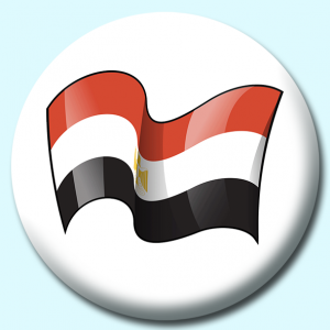 Personalised Badge: 25mm Egypt Button Badge. Create your own custom badge - complete the form and we will create your personalised button badge for you.