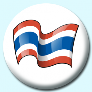 Personalised Badge: 25mm Thailand Button Badge. Create your own custom badge - complete the form and we will create your personalised button badge for you.