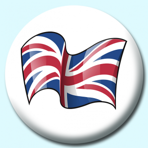 Personalised Badge: 25mm Uk Button Badge. Create your own custom badge - complete the form and we will create your personalised button badge for you.