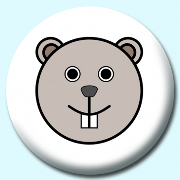 38mm Beaver Button... 