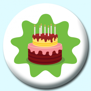 38mm Birthday Badges