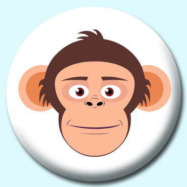 58mm Chimpanzee Button... 