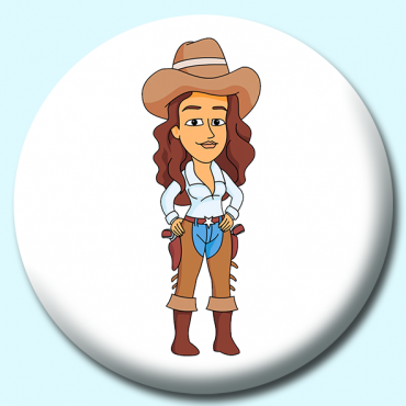 38mm Cowgirl Wearing... 