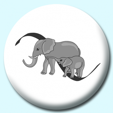 38mm Elephants Button... 