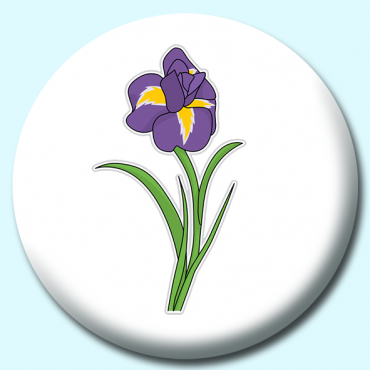 38mm Iris Flower... 