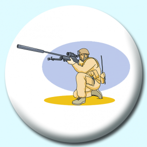 58mm Military Badges