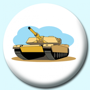 Personalised Badge: 38mm Military Amrored Personnel Carriers Button Badge. Create your own custom badge - complete the form and we will create your personalised button badge for you.