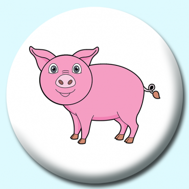 38mm Pink Pig... 