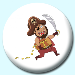 38mm Pirate Badges